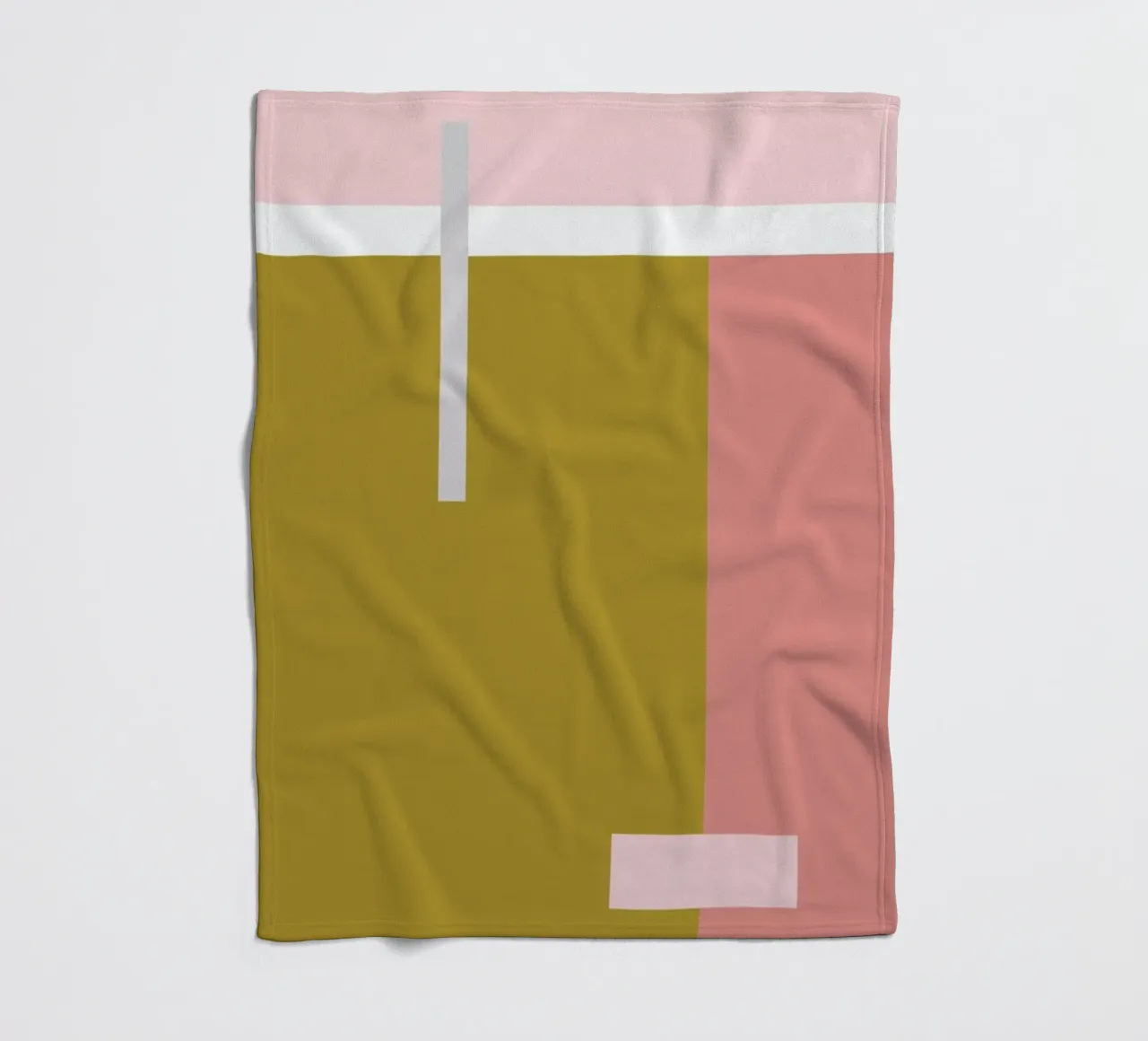 Color Blocking fleecedeken van Linda Gobeta