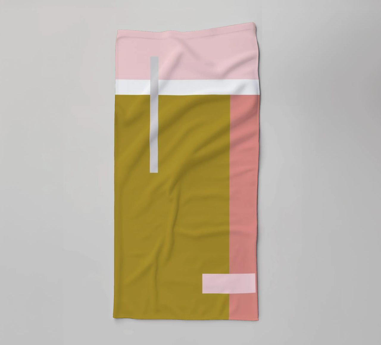 Color Blocking towel by Linda Gobeta