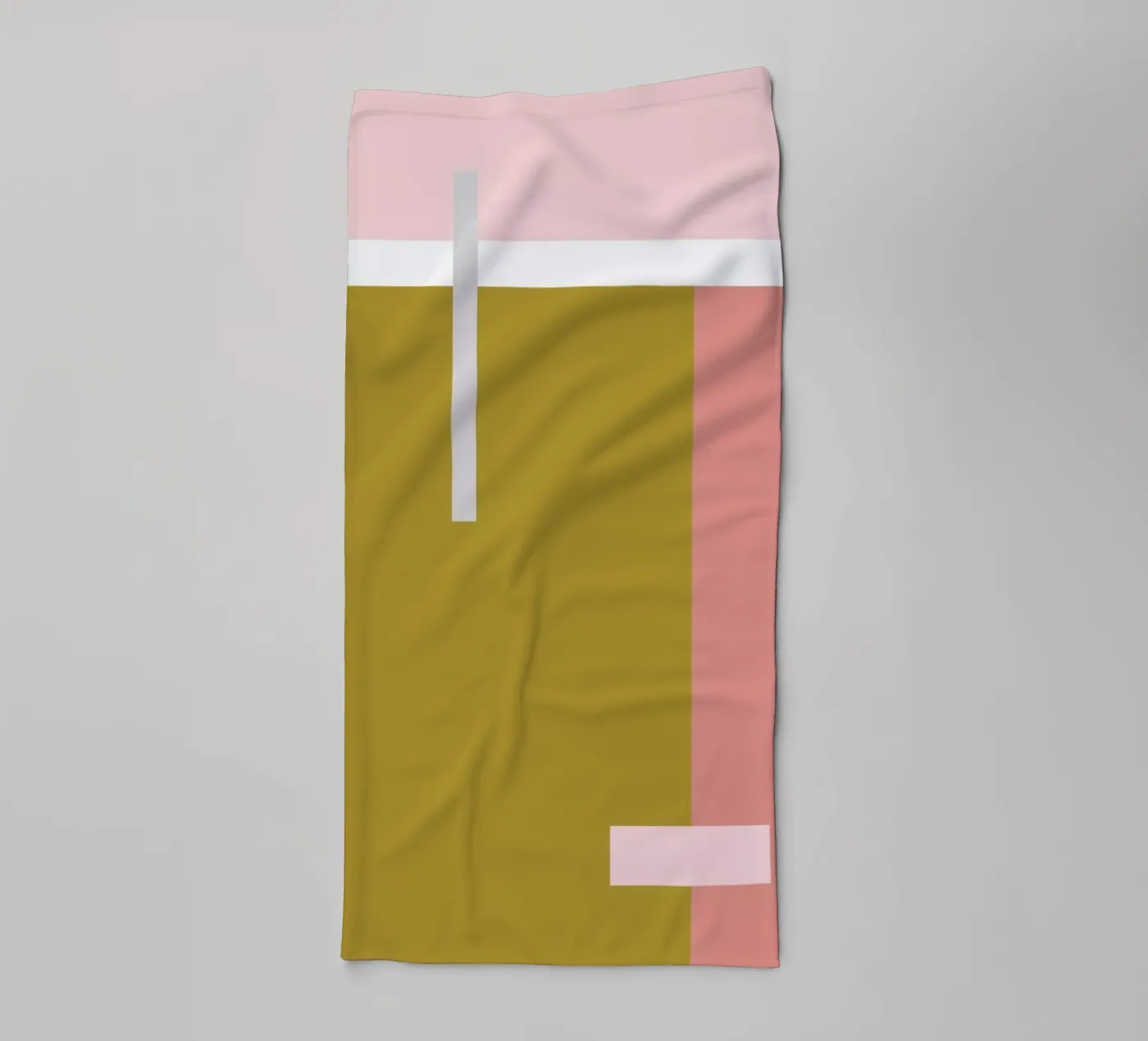 Color Blocking badhanddoek van Linda Gobeta