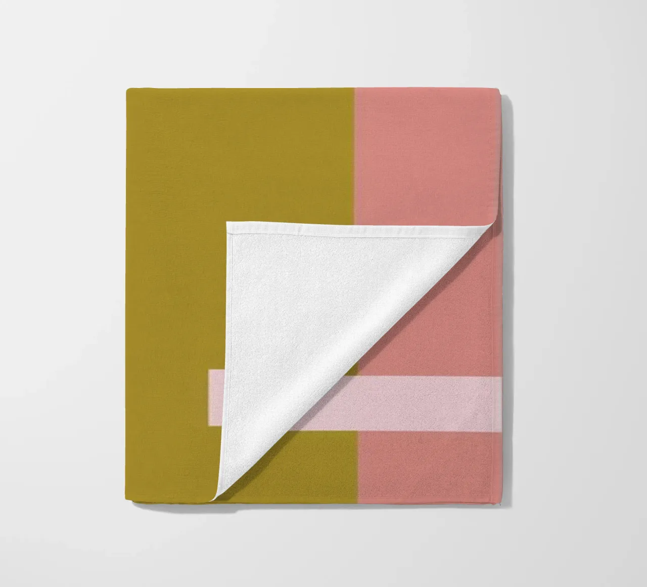 Color Blocking beach towel by Linda Gobeta