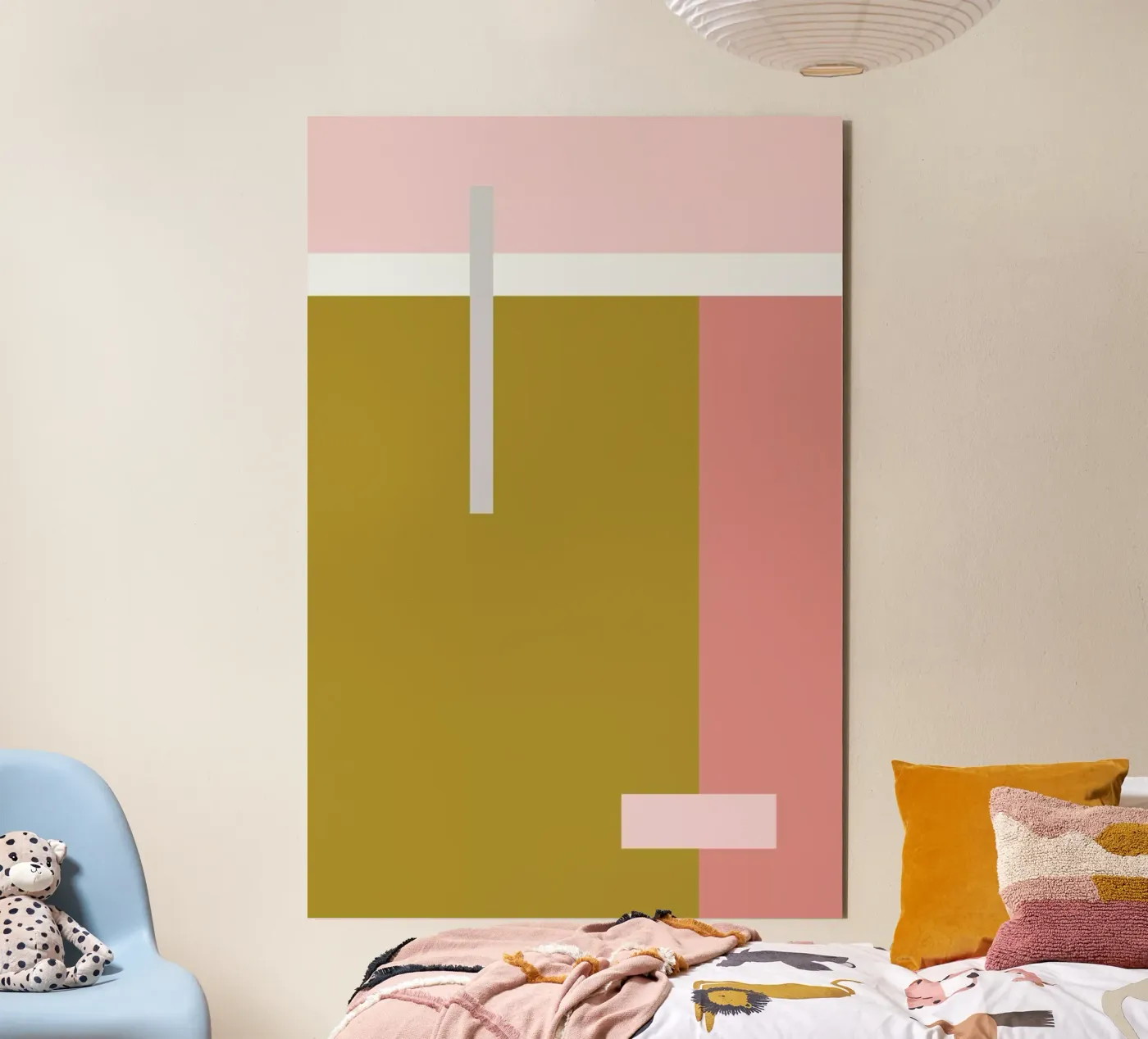 Color Blocking alluminio dibond da Linda Gobeta