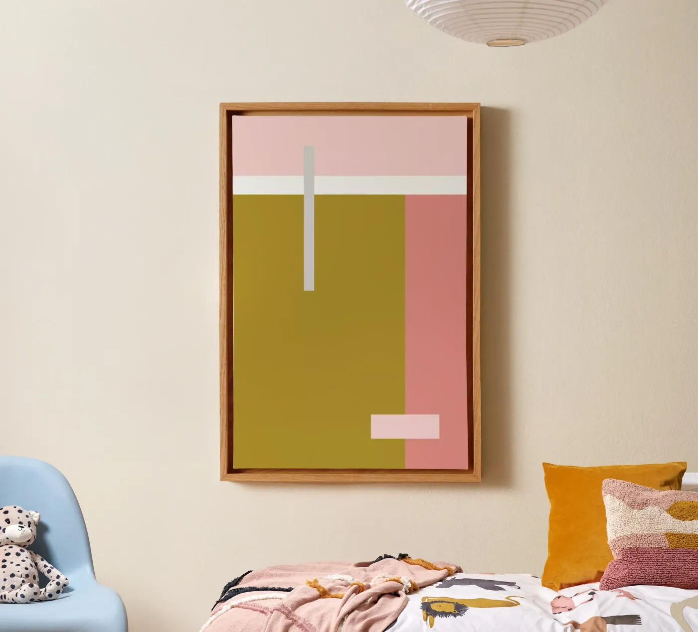 Color Blocking tela da Linda Gobeta