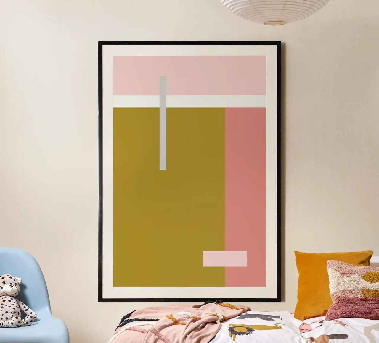 Color Blocking poster da Linda Gobeta