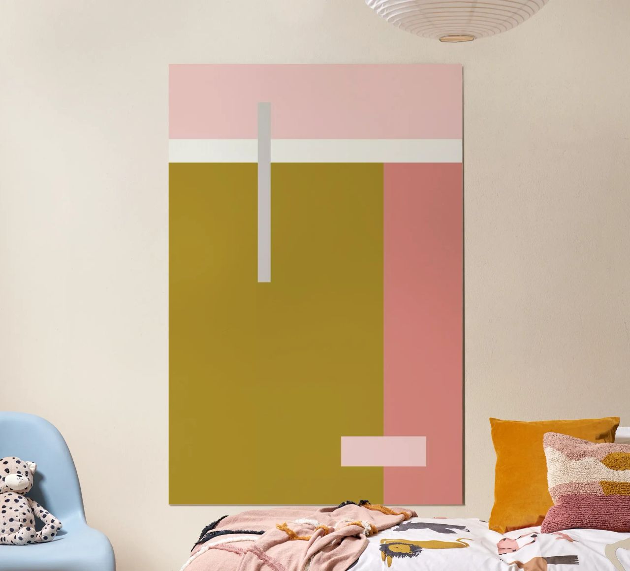 Color Blocking poster by Linda Gobeta