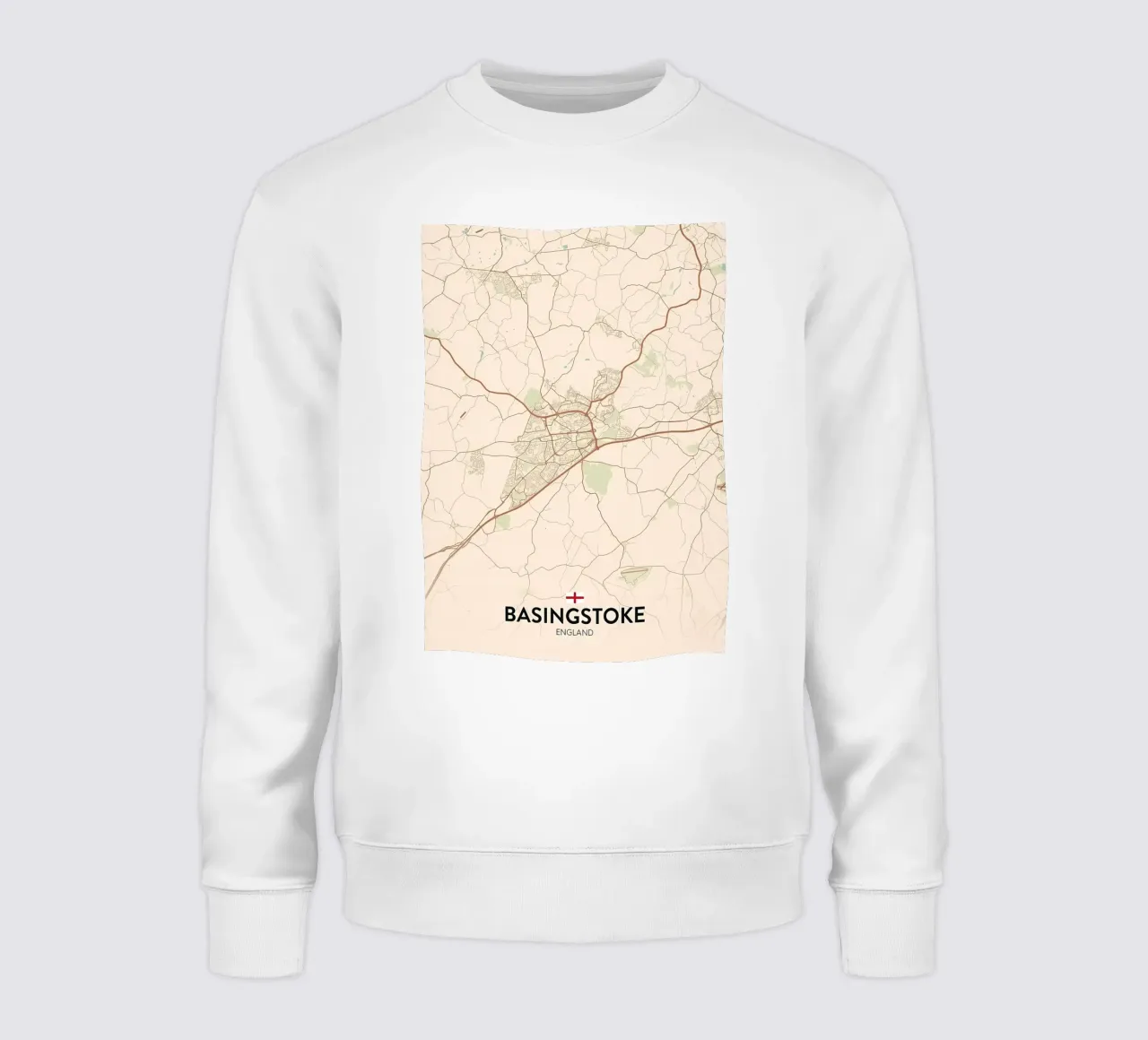 Basingstoke UK sweatshirt by Jacob W MICKELSON