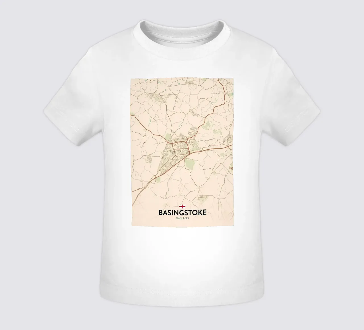 Basingstoke Regno Unito maglietta neonato da Jacob W MICKELSON