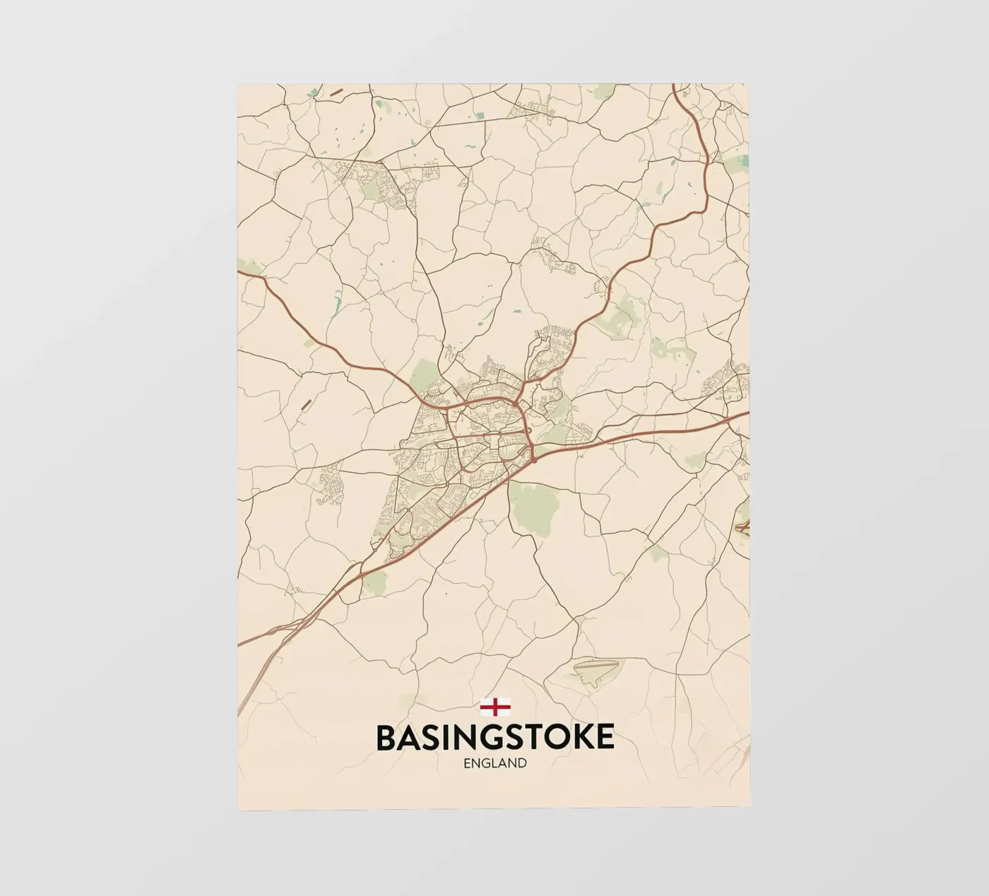 Basingstoke UK fotobehang van Jacob W MICKELSON