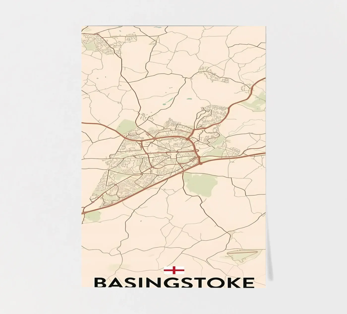 Basingstoke UK planche autocollant de Jacob W MICKELSON