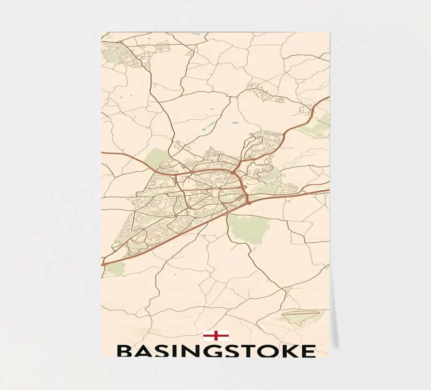 Basingstoke UK sticker sheet by Jacob W MICKELSON