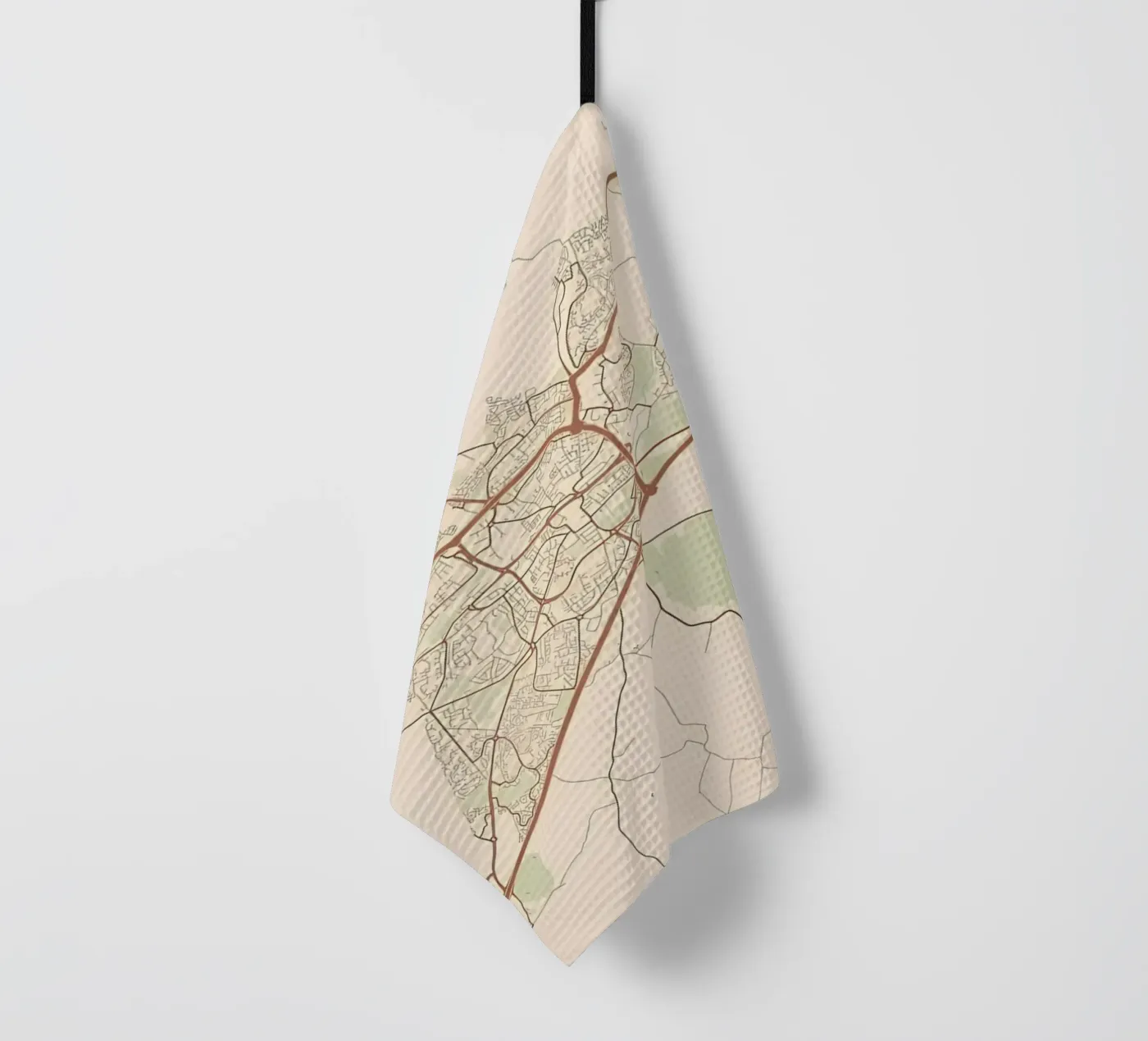 Basingstoke UK tea towel by Jacob W MICKELSON