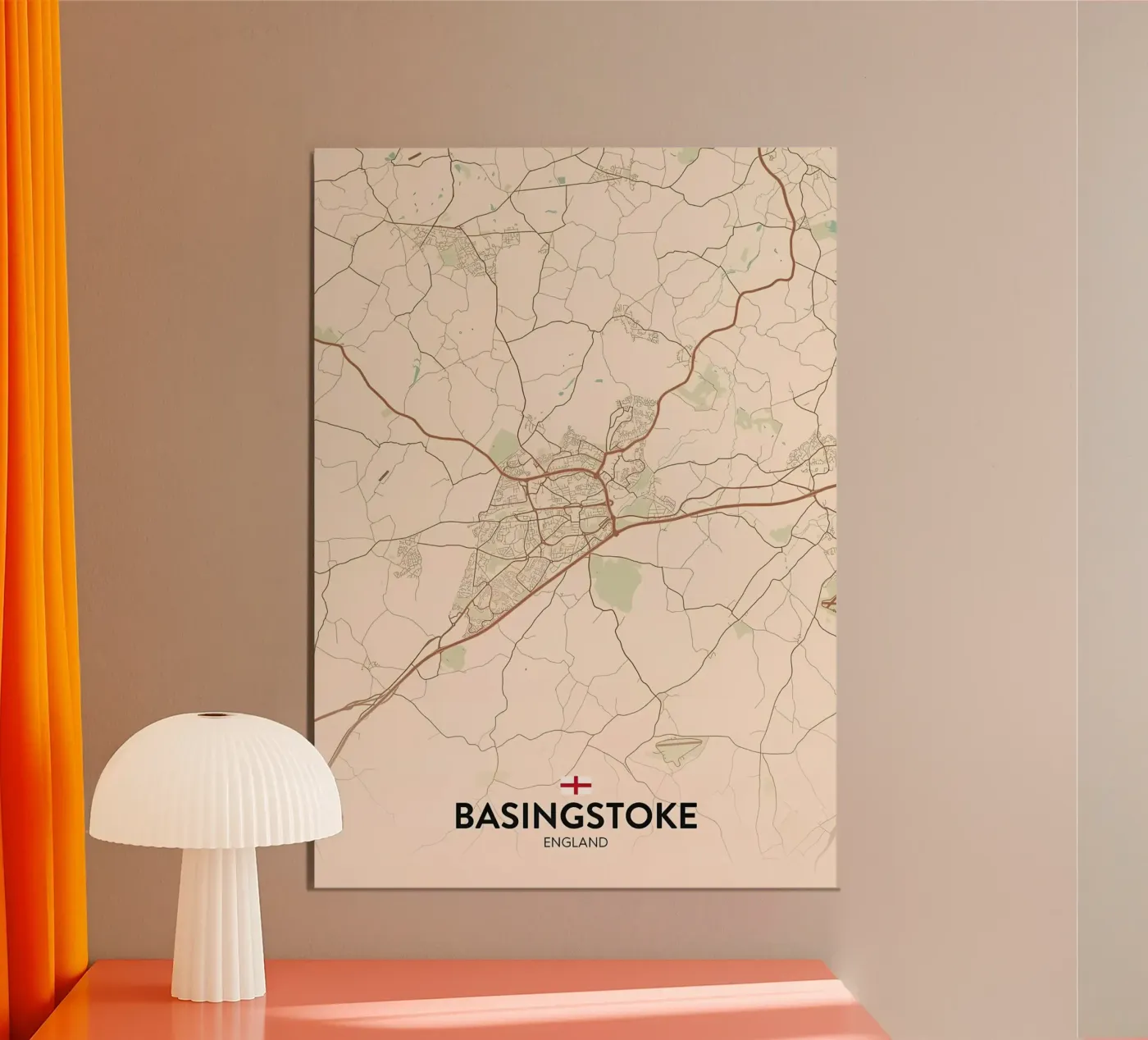 Basingstoke UK Poster von Jacob W MICKELSON