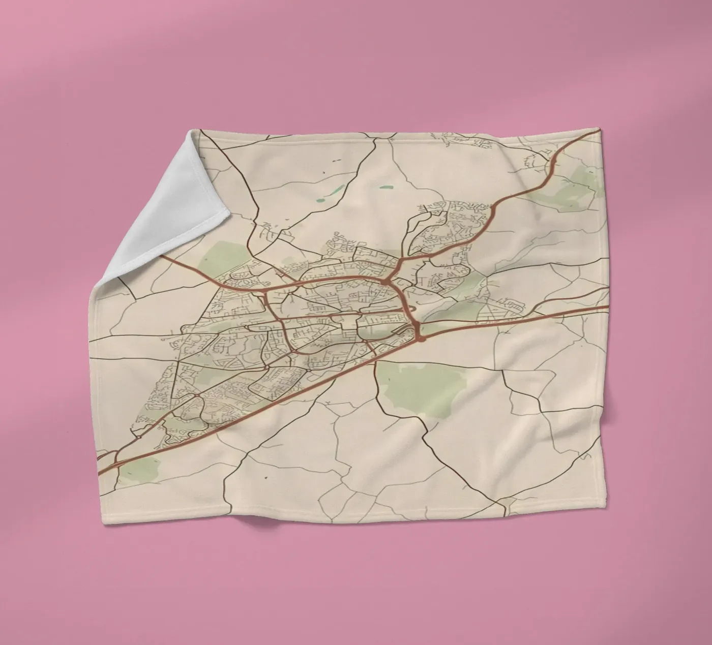 Basingstoke UK Fleecedecke von Jacob W MICKELSON