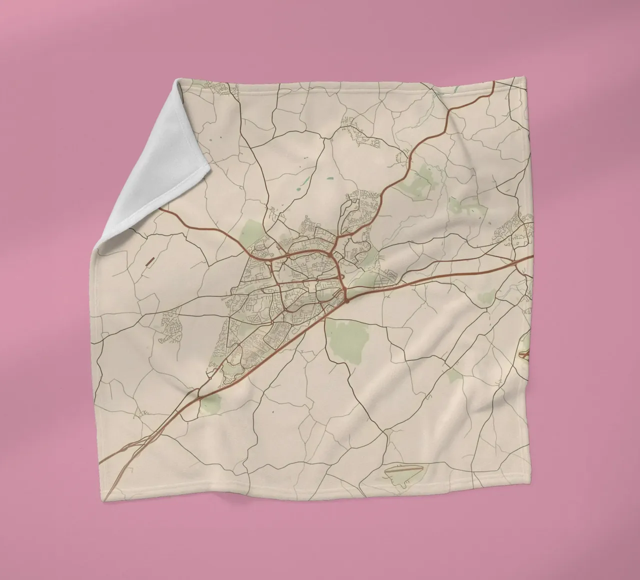 Basingstoke UK Fleecedecke von Jacob W MICKELSON