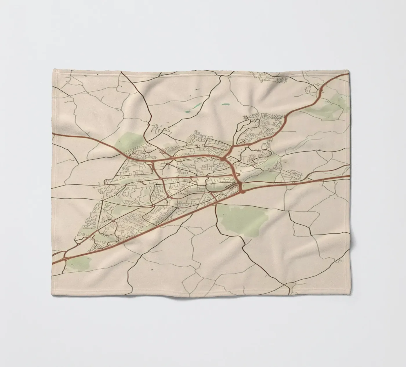 Basingstoke UK Fleecedecke von Jacob W MICKELSON