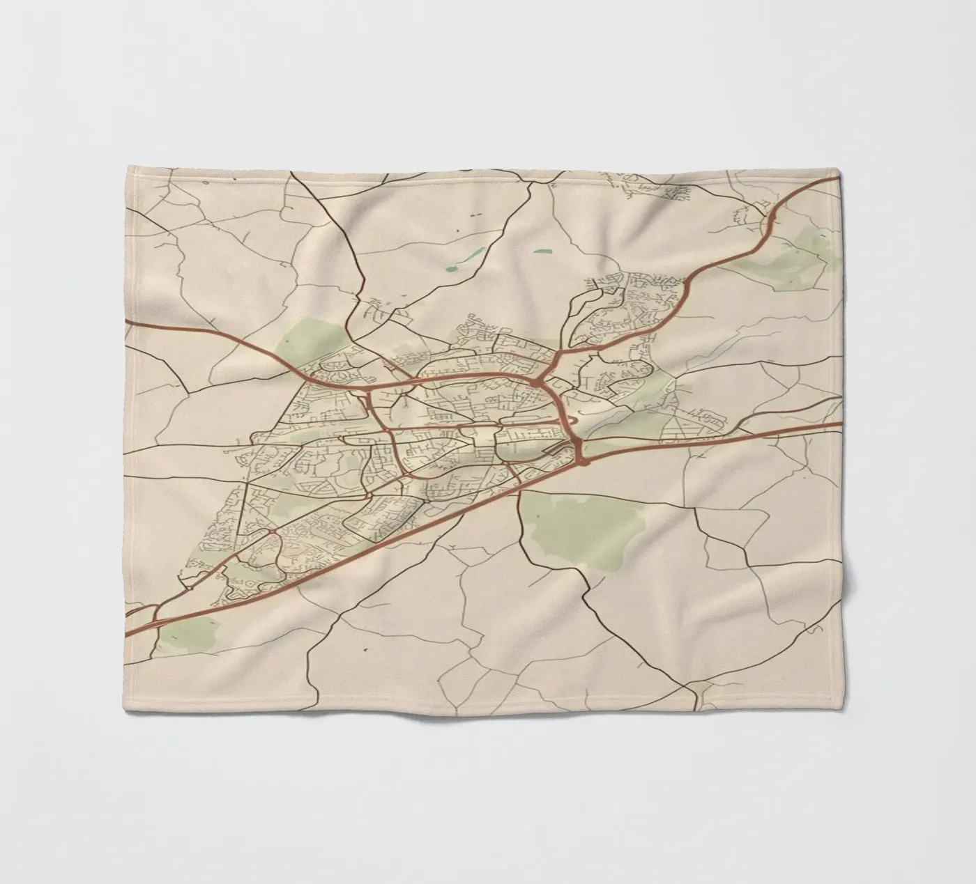 Basingstoke UK Fleecedecke von Jacob W MICKELSON