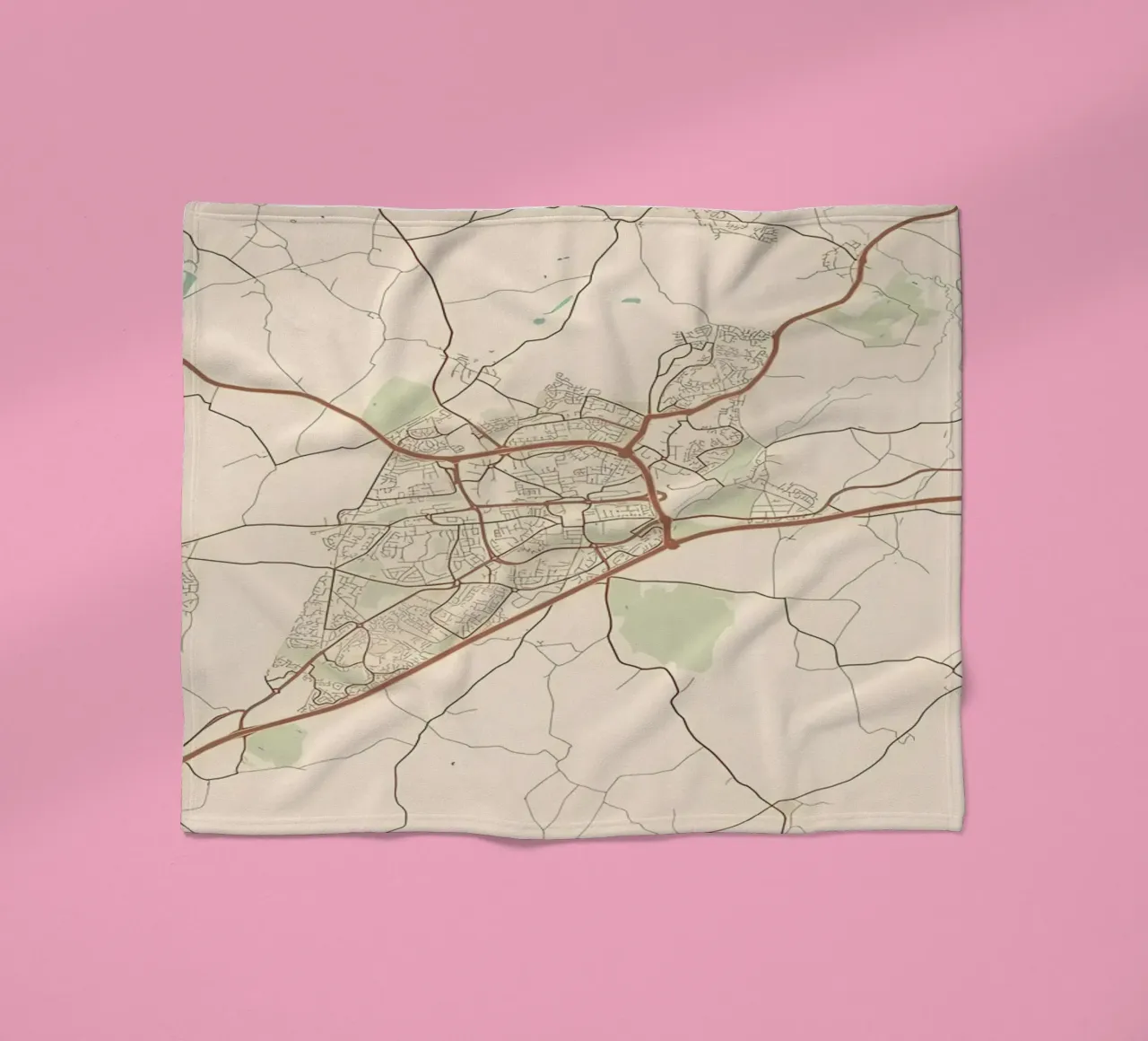 Basingstoke UK Fleecedecke von Jacob W MICKELSON