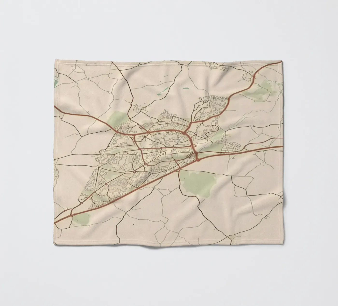 Basingstoke UK Fleecedecke von Jacob W MICKELSON