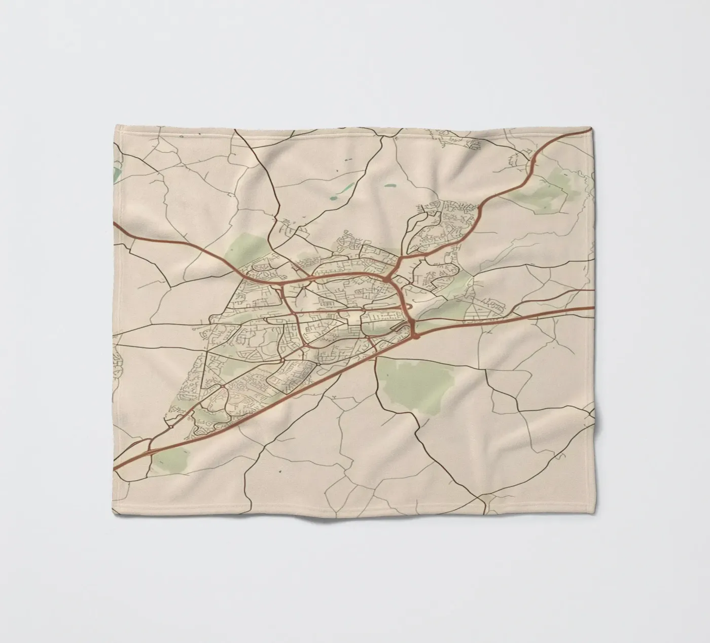 Basingstoke UK Fleecedecke von Jacob W MICKELSON