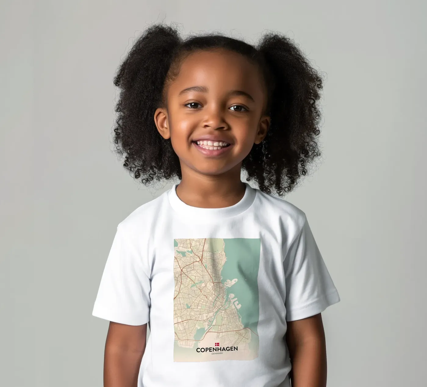 Copenaghen DK t-shirt bambini da Jacob W MICKELSON