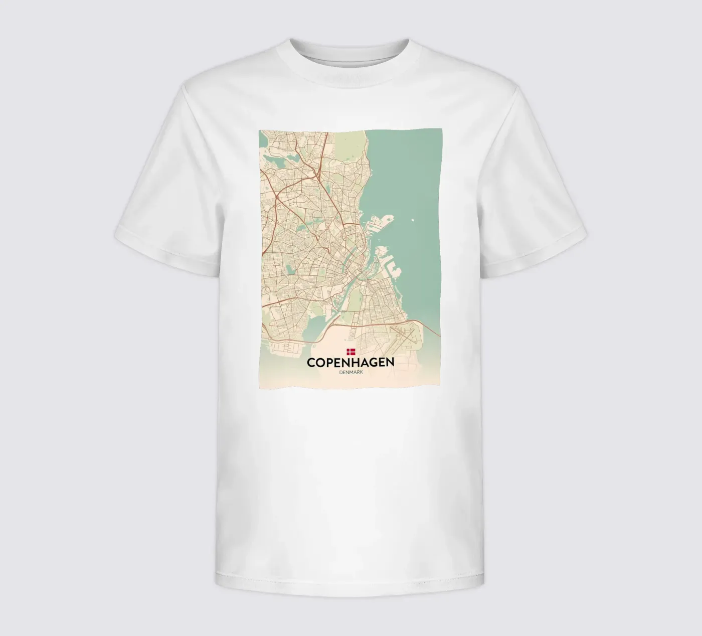 Copenaghen DK t-shirt bambini da Jacob W MICKELSON