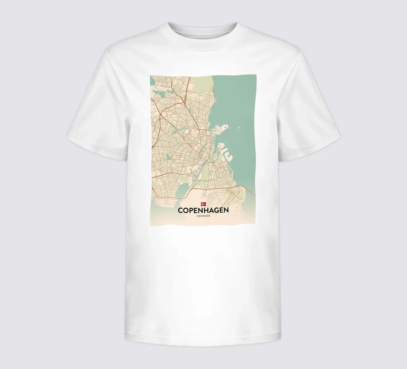 Copenaghen DK t-shirt bambini da Jacob W MICKELSON