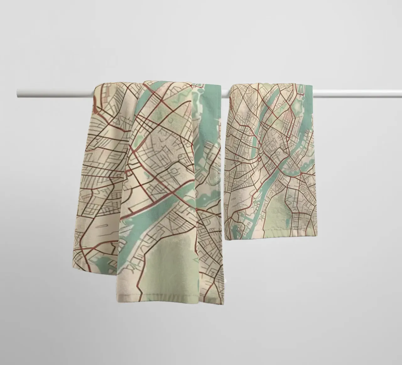 Copenaghen DK asciugamano da bagno da Jacob W MICKELSON