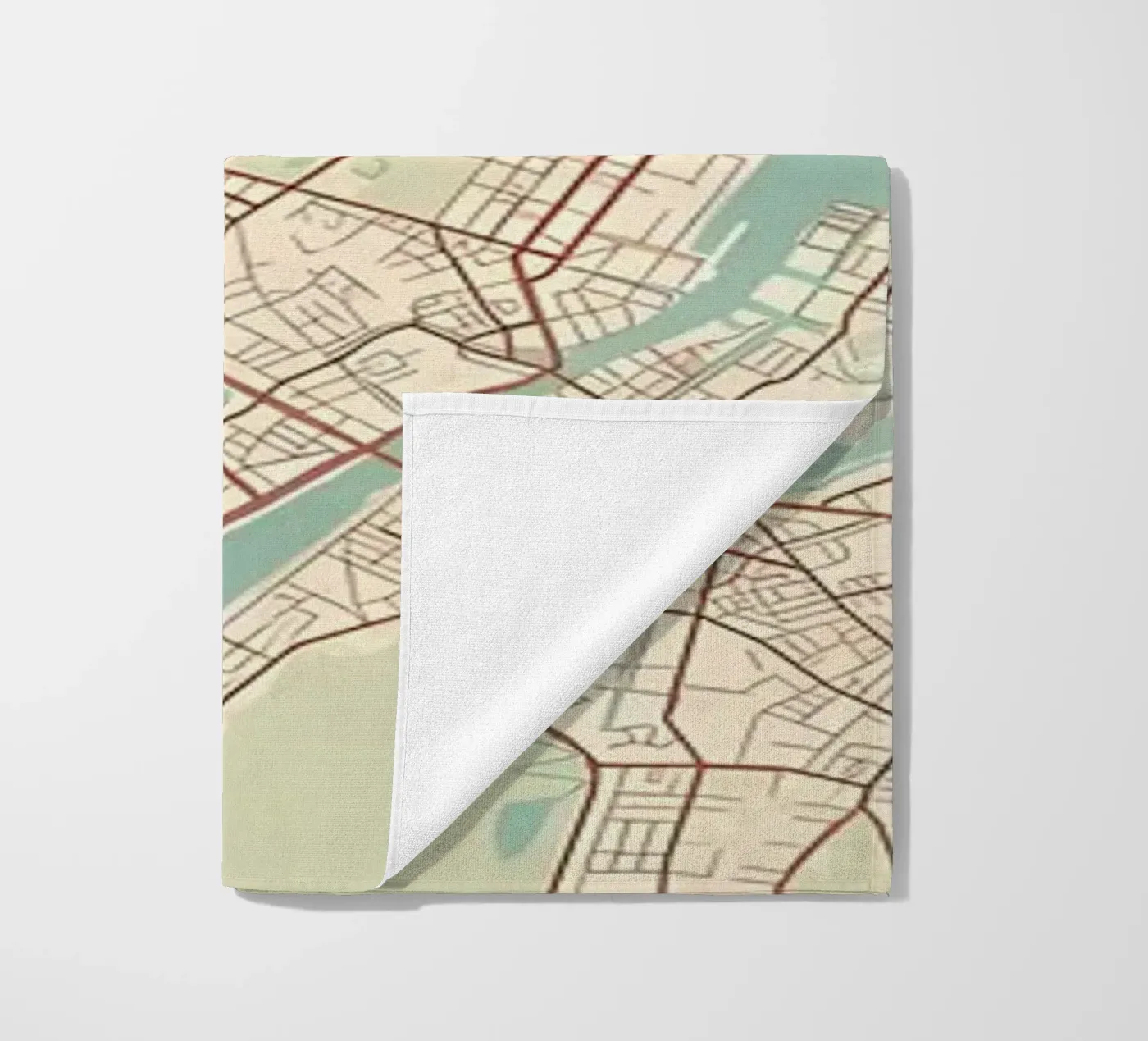 Copenhagen DK strandhanddoek van Jacob W MICKELSON