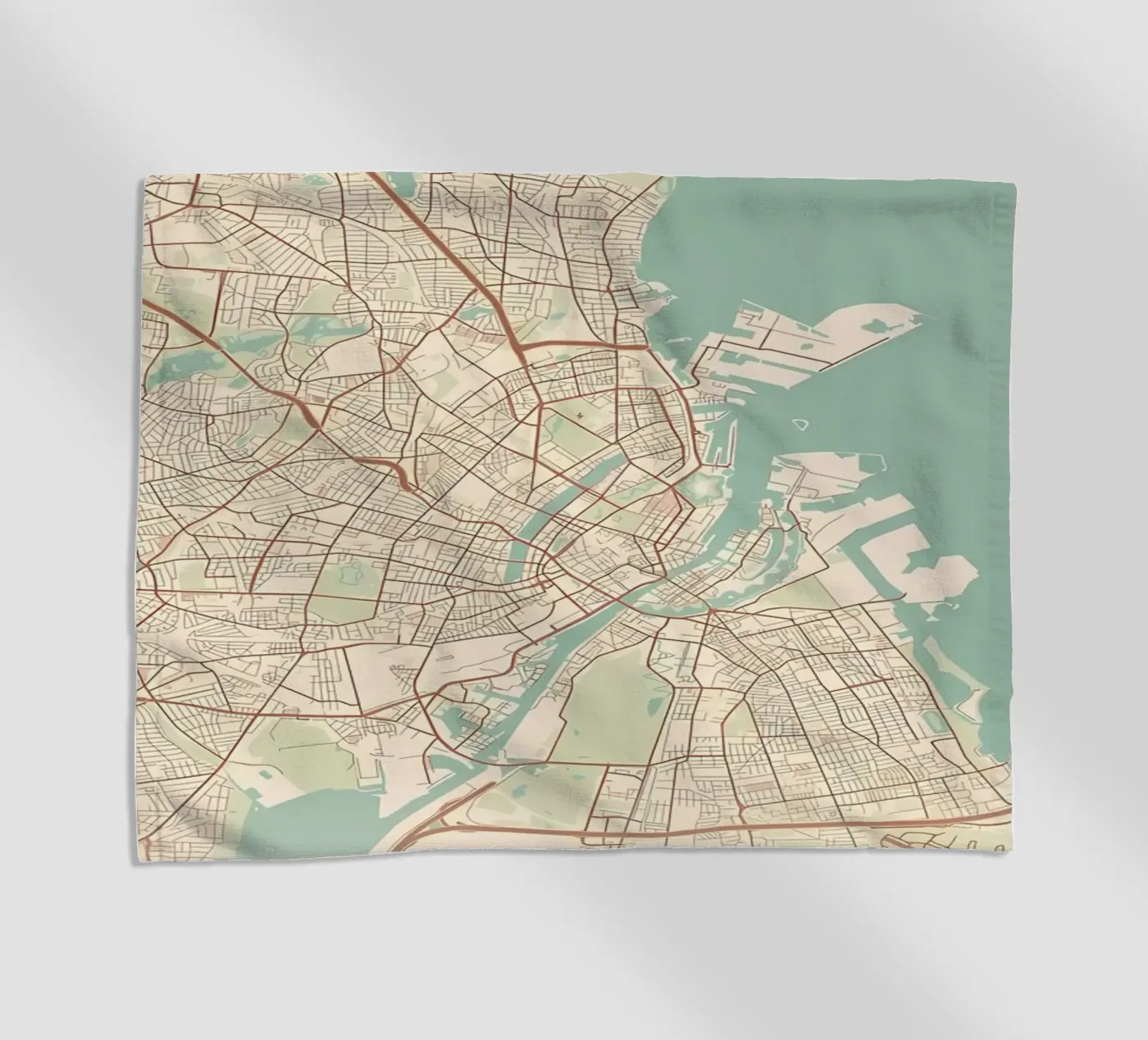 Copenhagen DK strandhanddoek van Jacob W MICKELSON
