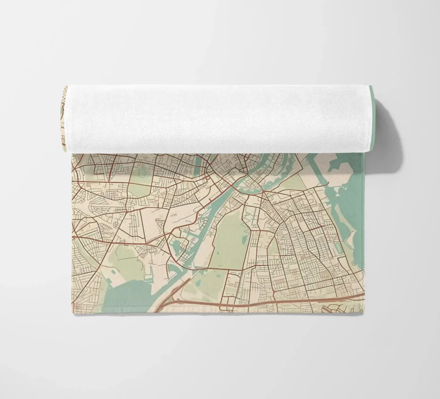 Copenhagen DK strandhanddoek van Jacob W MICKELSON
