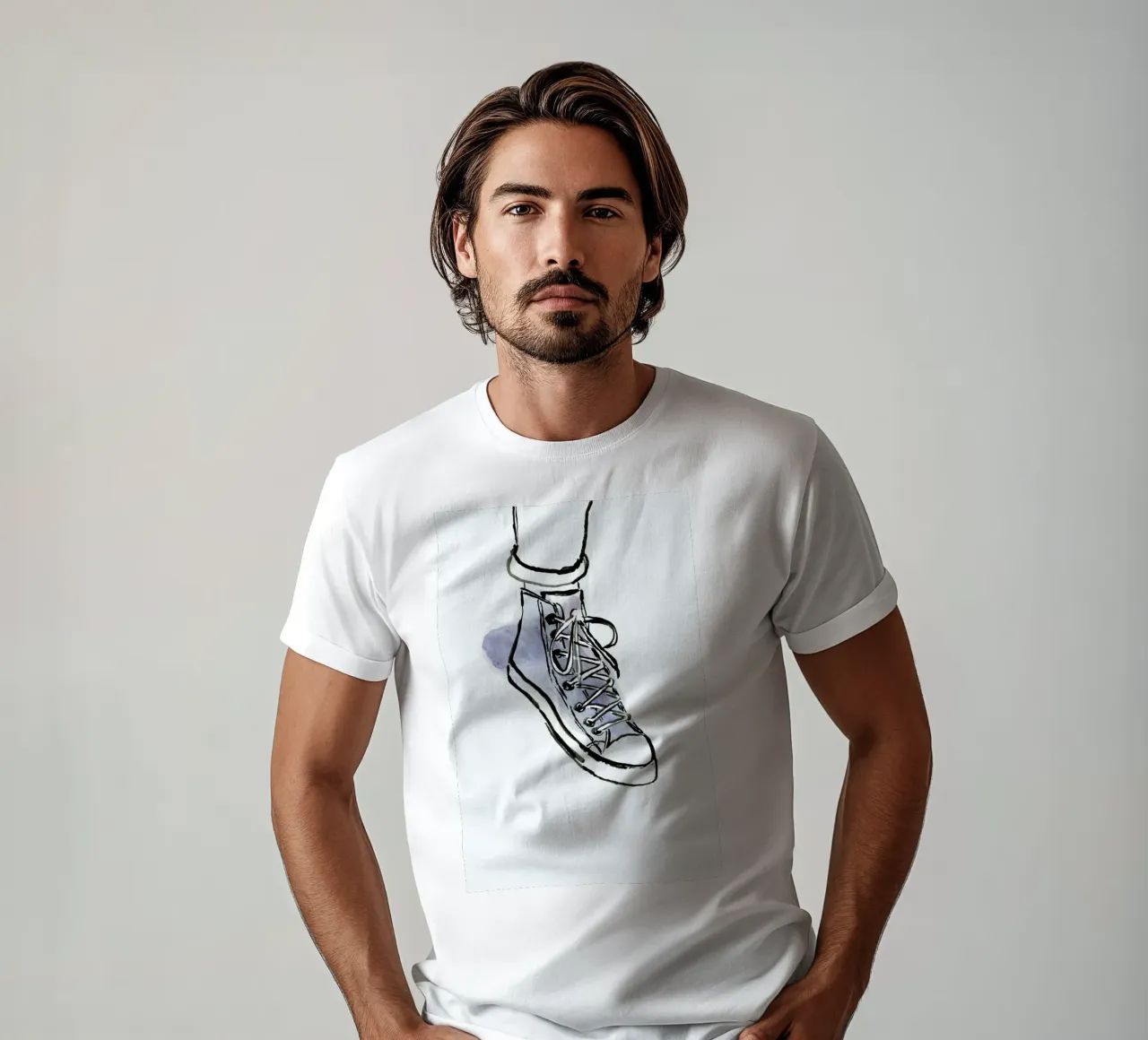 Shoe t-shirt by Farina Kuklinski