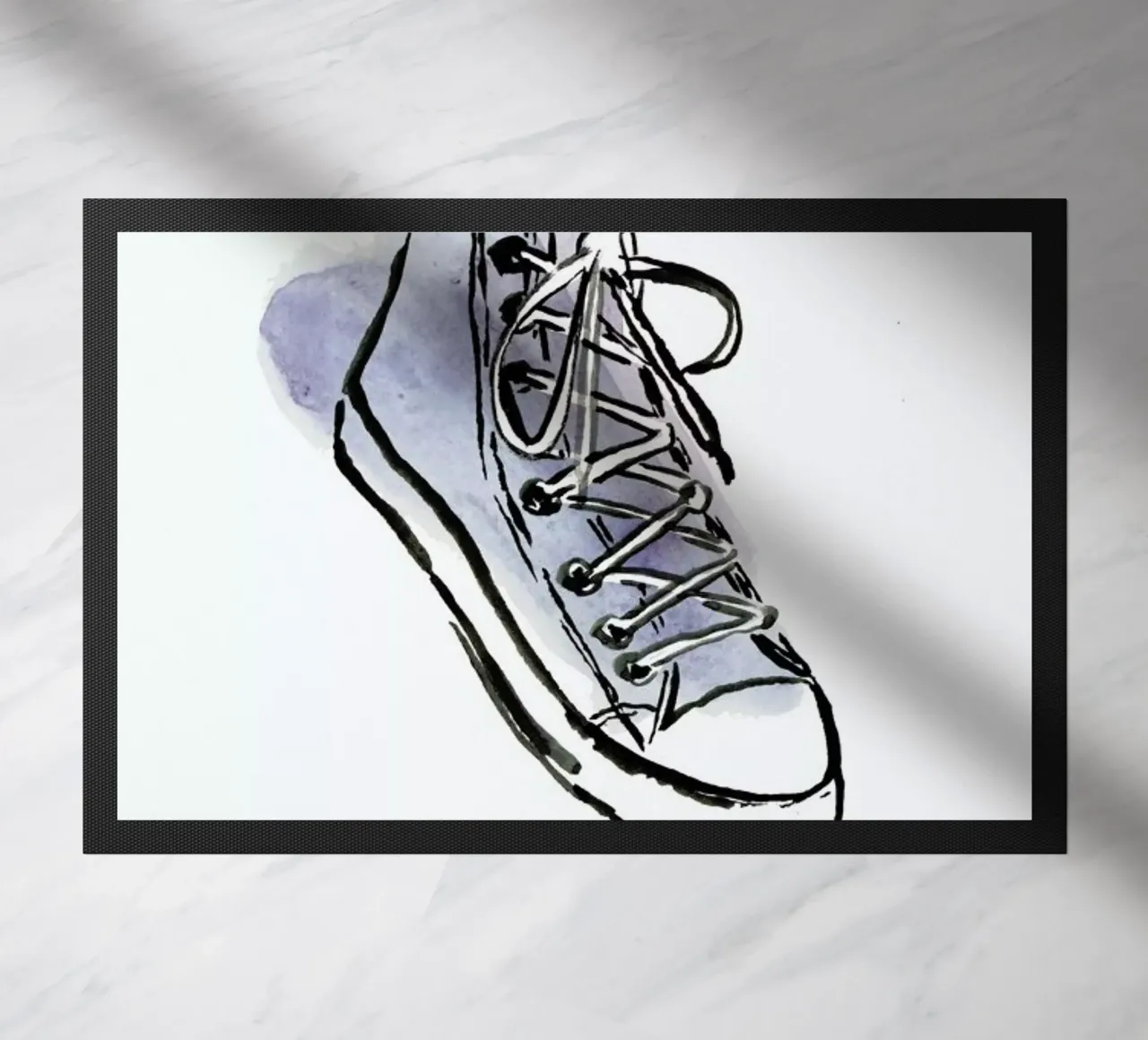 Shoe doormat by Farina Kuklinski