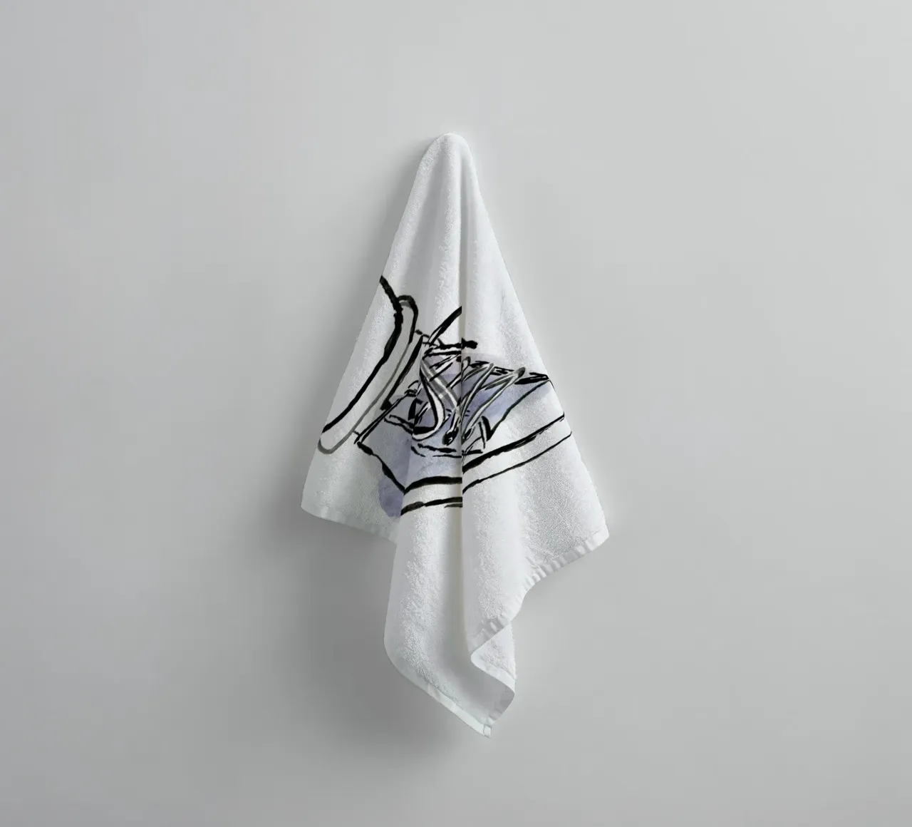 Shoe towel by Farina Kuklinski