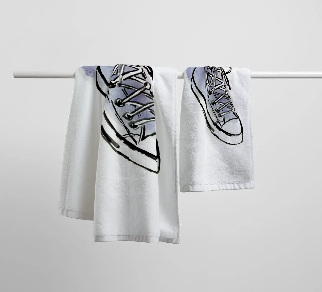 Shoe towel by Farina Kuklinski