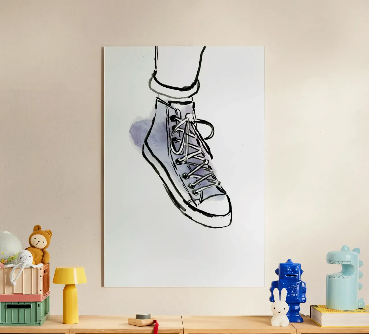 Shoe plexiglass da Farina Kuklinski