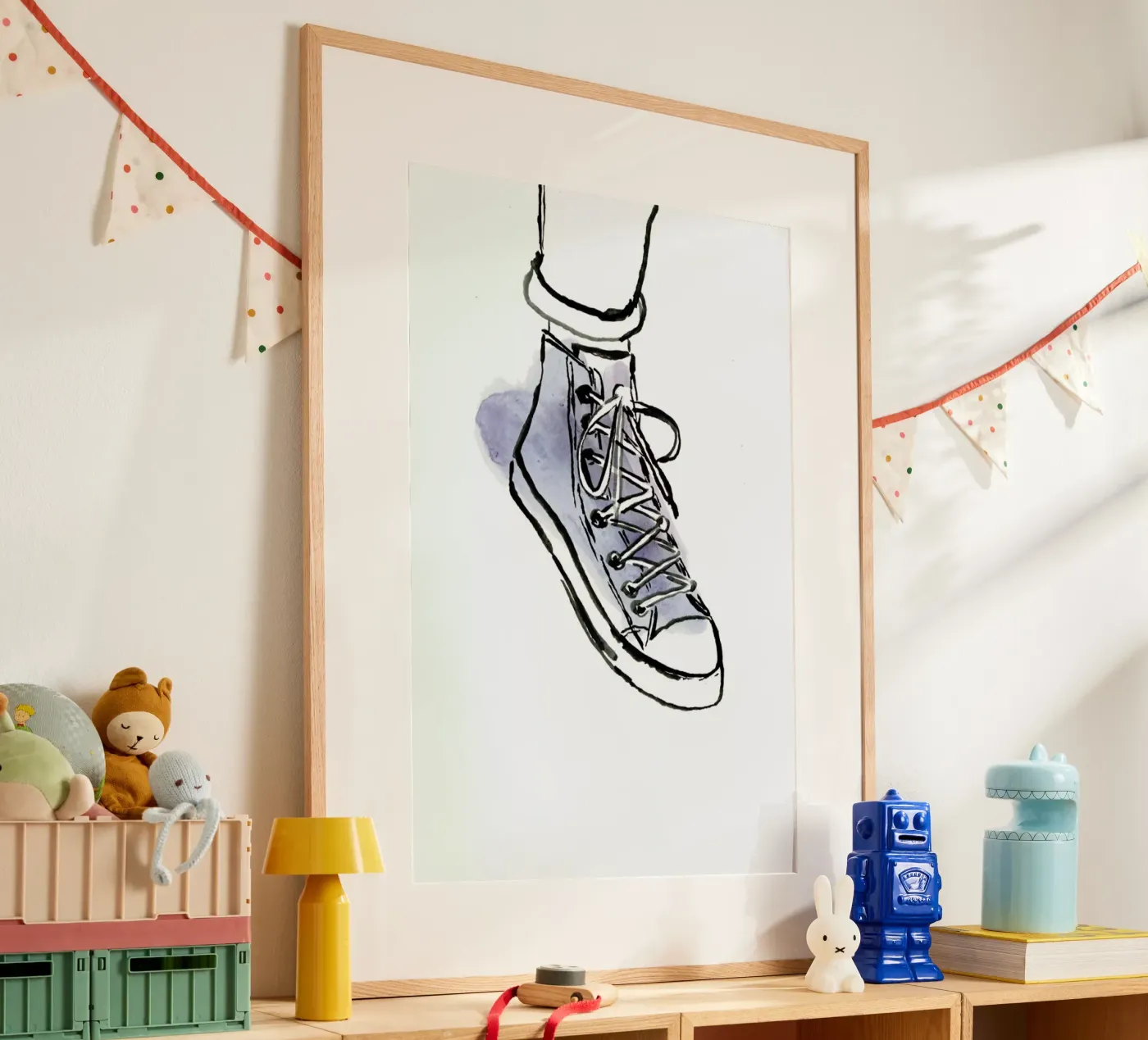 Shoe Poster von Farina Kuklinski