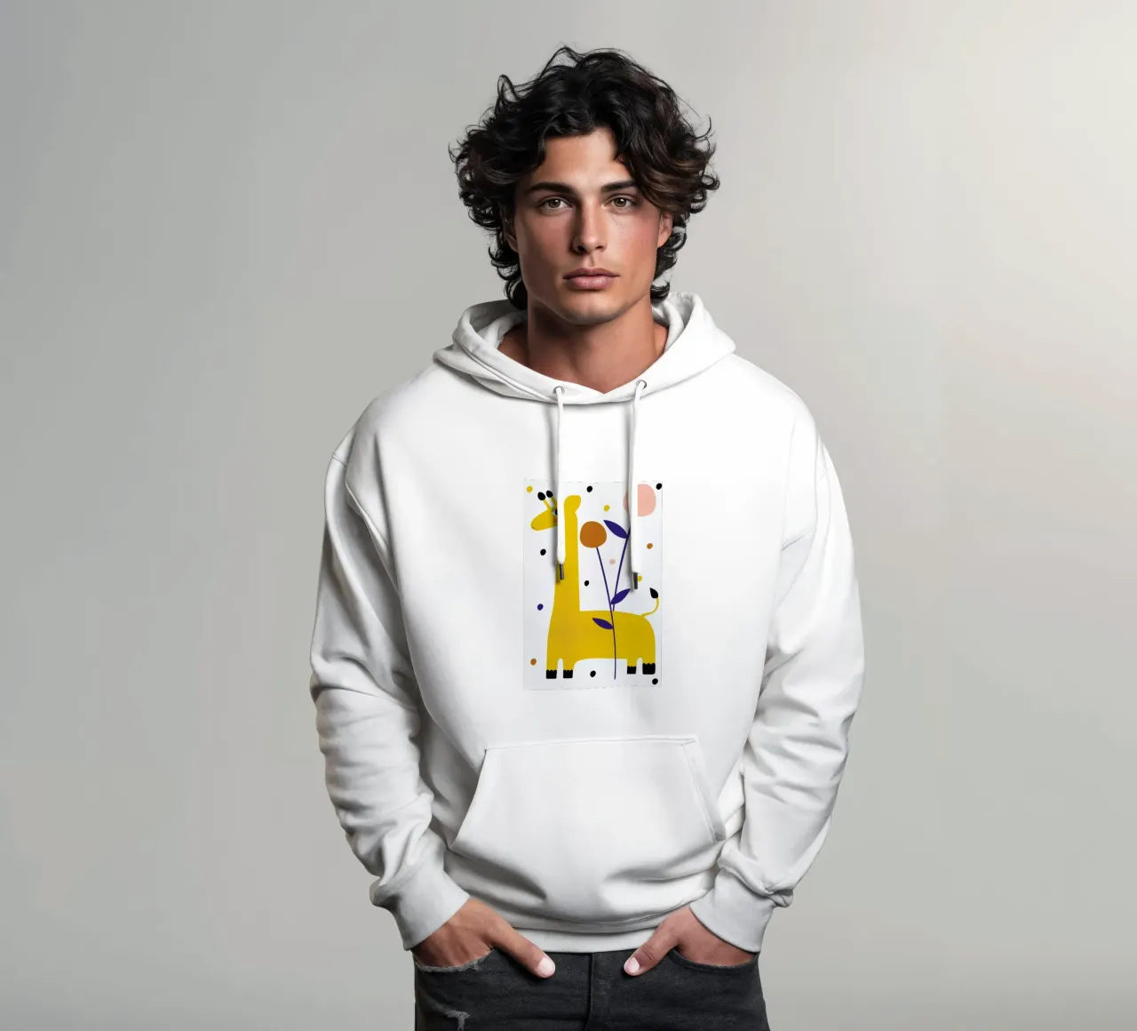 Stand Tall felpa con cappuccio da Little Flourishes