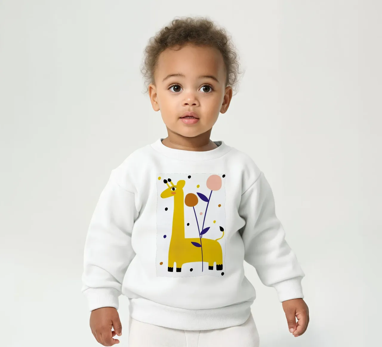 Stand Tall felpa neonato da Little Flourishes