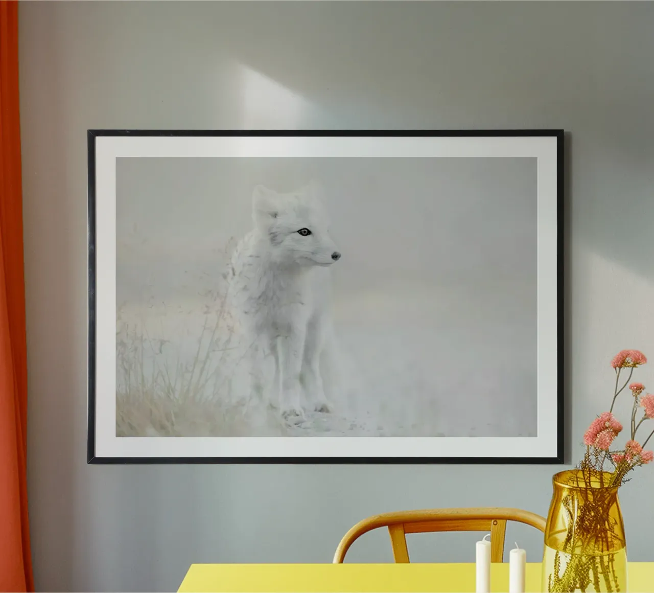 Looking around - Roelof de Hoog poster con telaio in alluminio da Pictufy