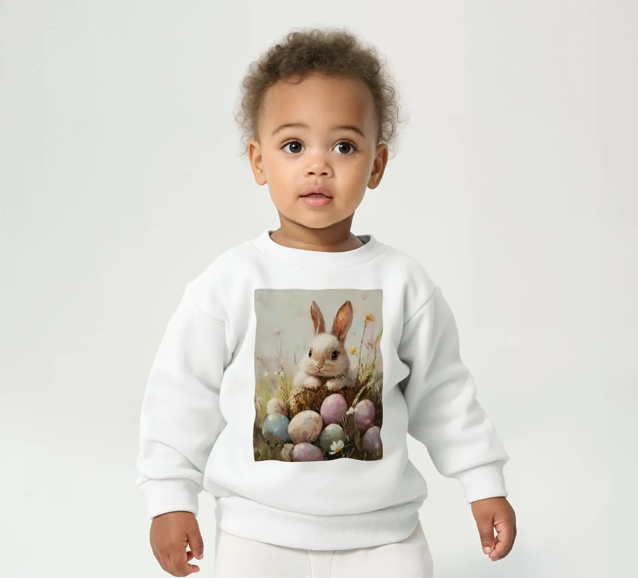 Coniglietto di Pasqua felpa neonato da IamHomeStudio