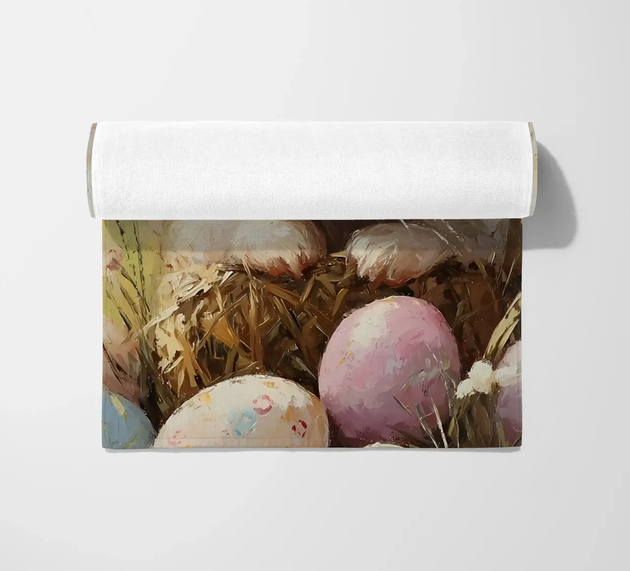 Coniglietto di Pasqua telo mare da IamHomeStudio