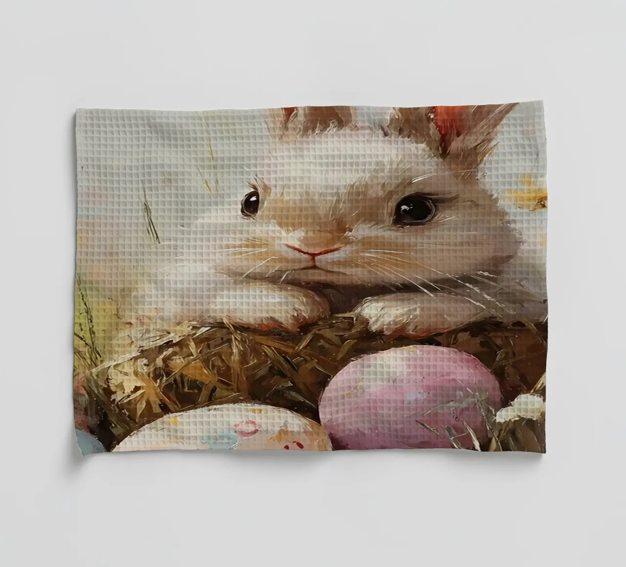 Coniglietto di Pasqua canovaccio da cucina da IamHomeStudio