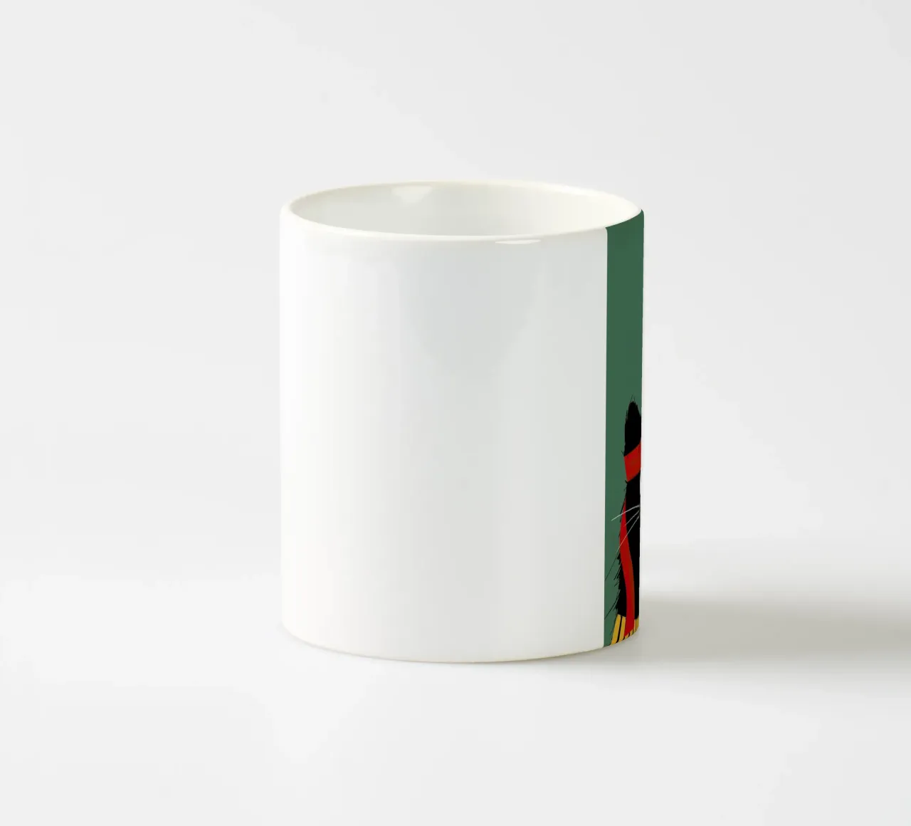 Cat - Rambo tazza in ceramica da Doozal