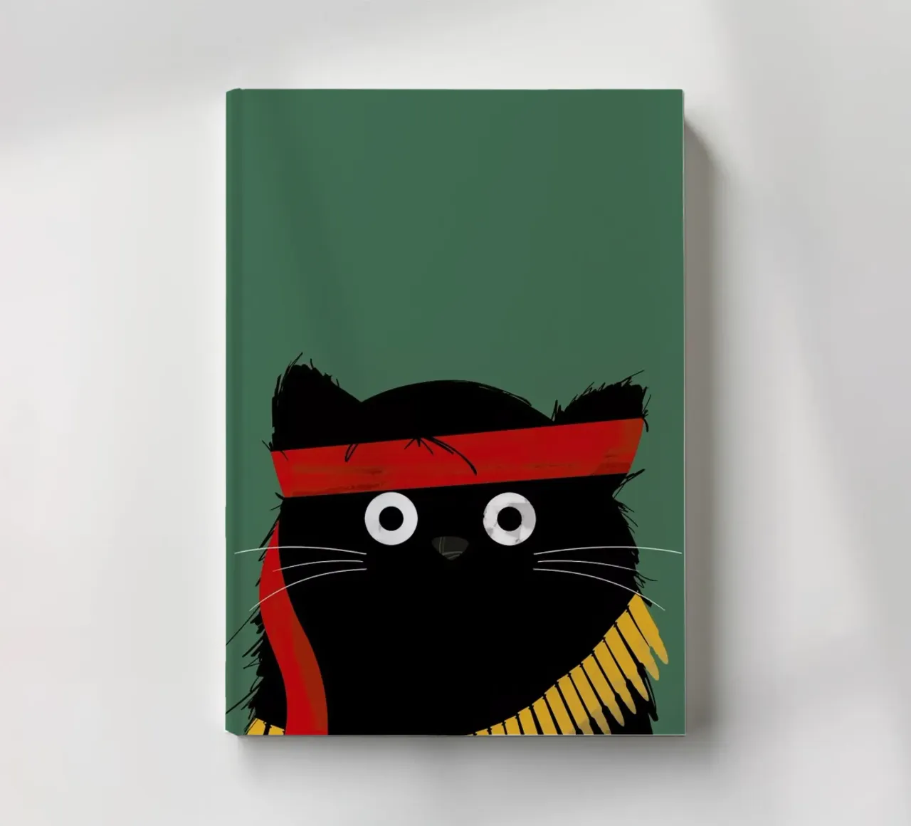 Cat - Rambo notebook by Doozal