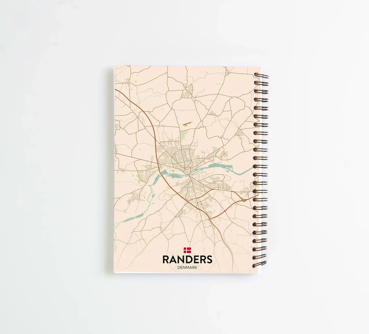 Randers DK spiral notebook by Jacob W MICKELSON