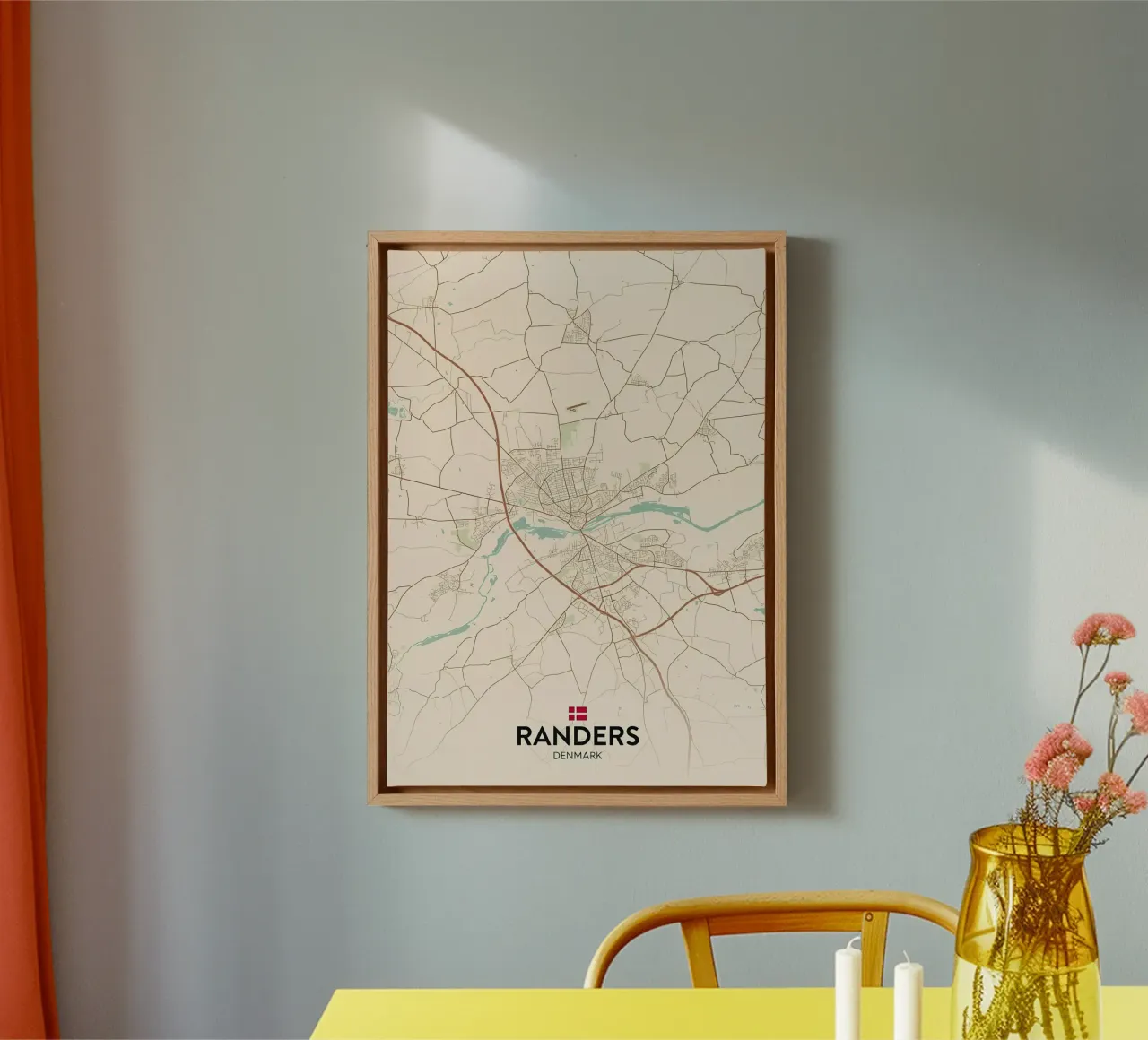 Randers DK canvas by Jacob W MICKELSON