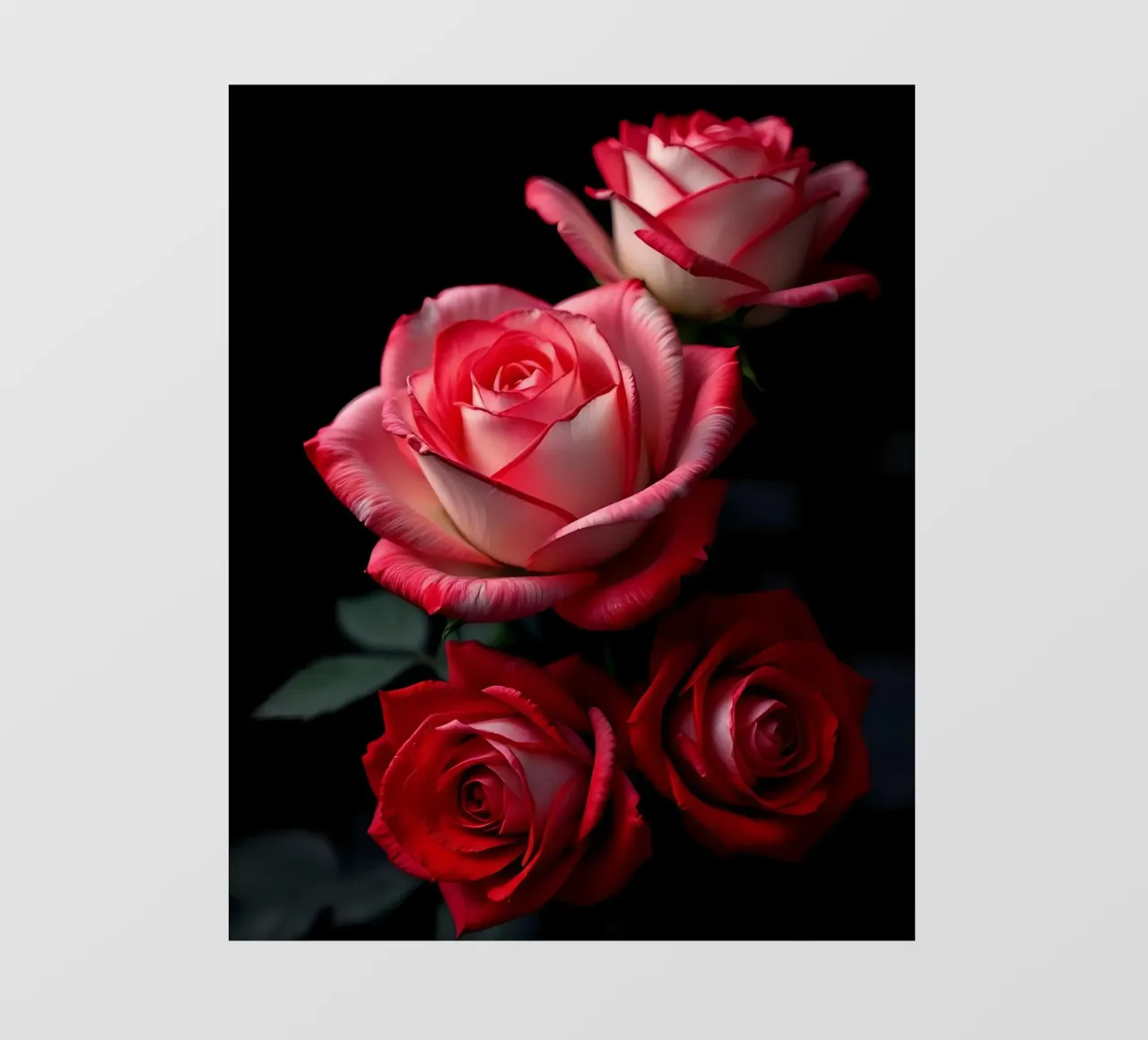 Rosa_rossa_bianca_05 pellicola backlit da Farb- und Blütenzauber by LK