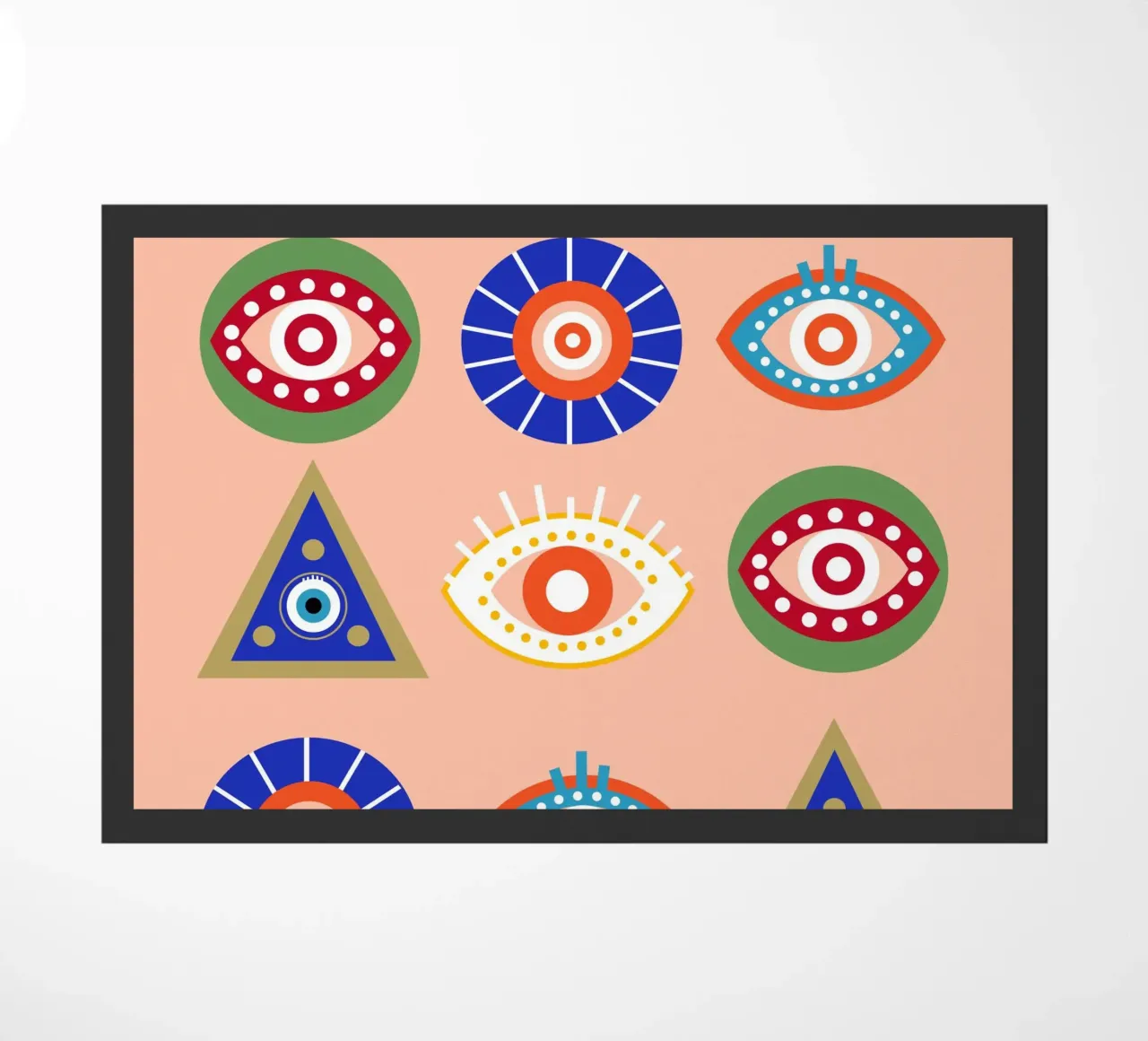 Evil Eye deurmat van Dharma