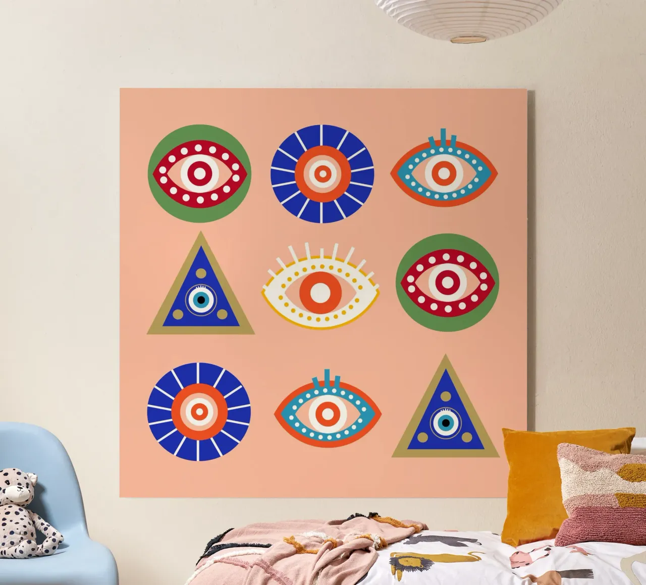 Evil Eye plexiglass da Dharma