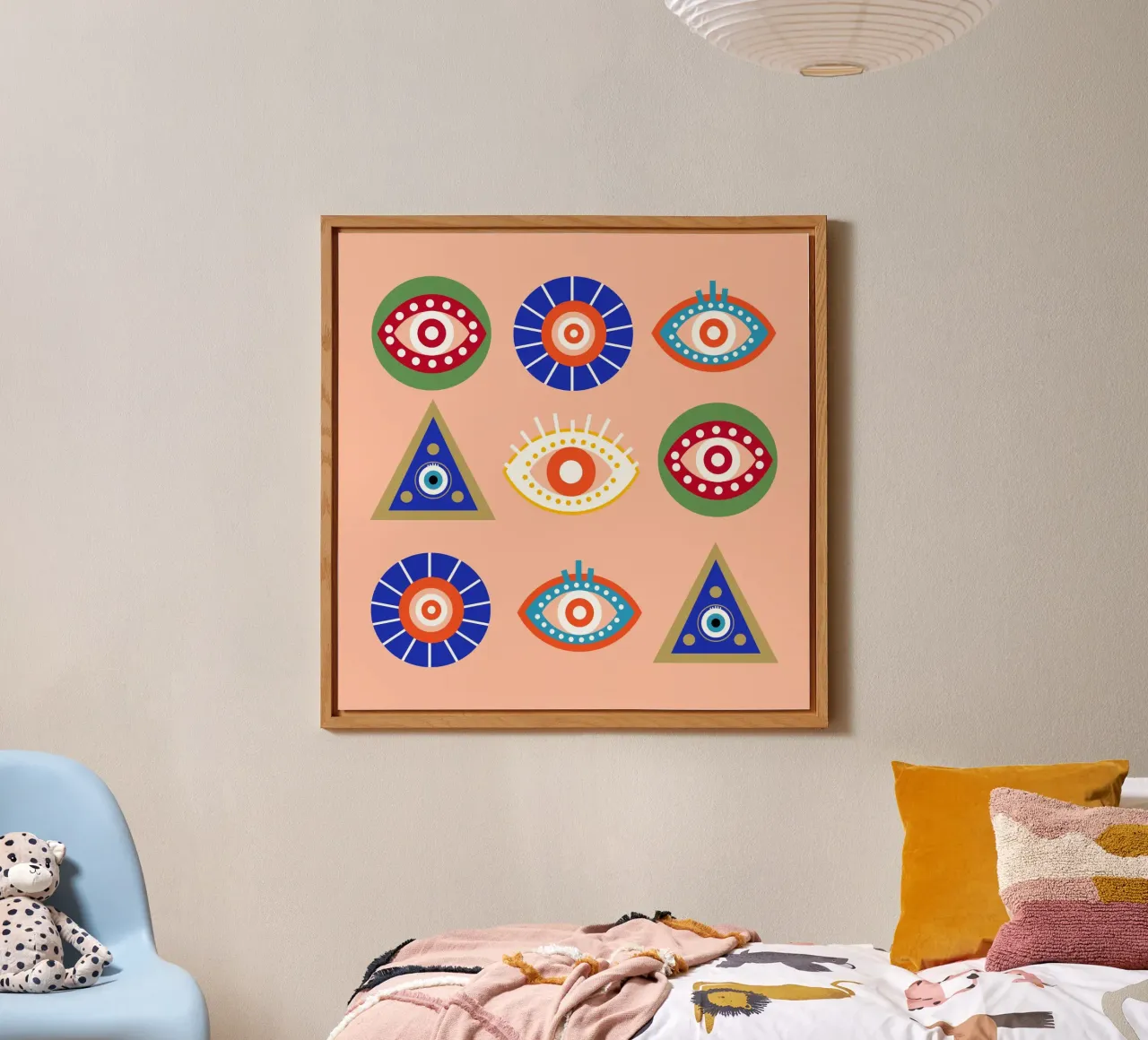 Evil Eye alluminio dibond da Dharma