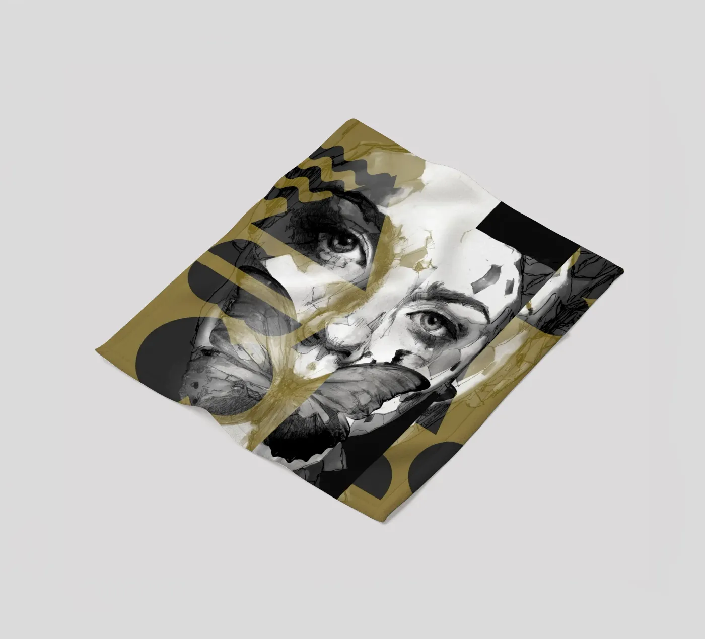 farfalla1 coperta in pile da k i m